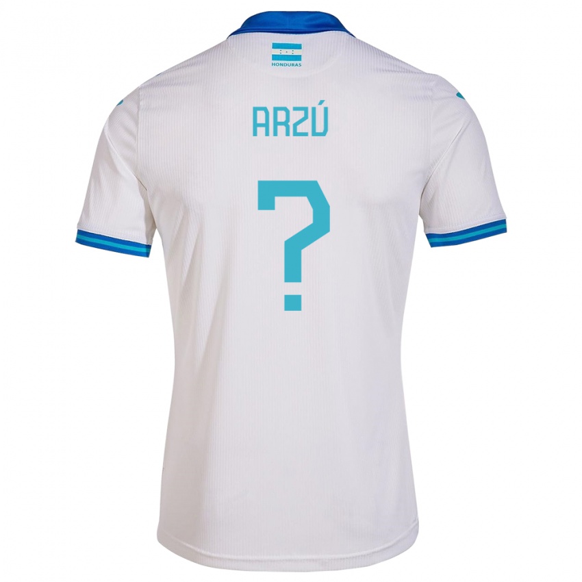 Criança Camisola Honduras Sherrie Arzú #0 Branco Principal 24-26 Camisa Brasil