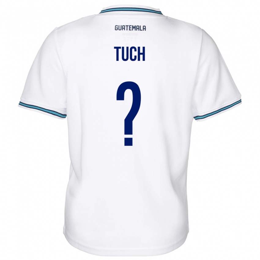 Criança Camisola Guatemala Lorenzo Tuch #0 Branco Principal 24-26 Camisa Brasil