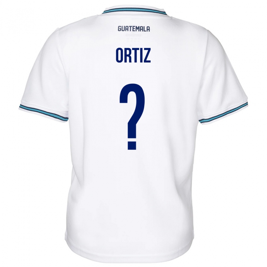 Criança Camisola Guatemala Jenifer Ortiz #0 Branco Principal 24-26 Camisa Brasil