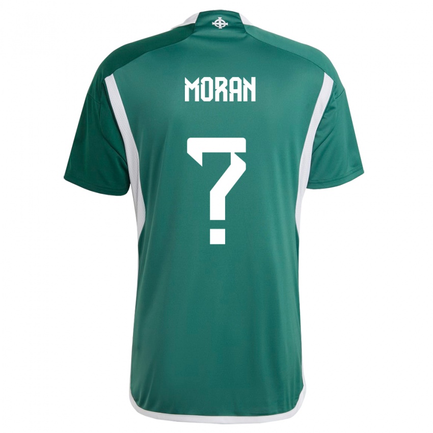 Criança Camisola Irlanda Do Norte Harry Moran #0 Verde Principal 24-26 Camisa Brasil