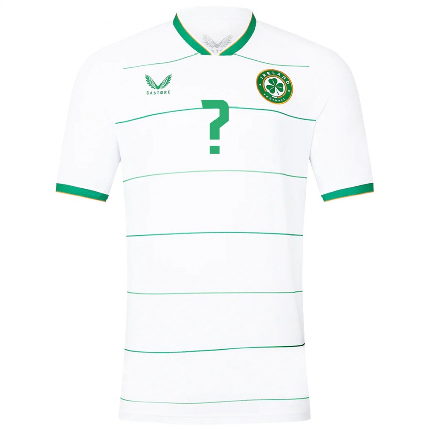 Criança Camisola Irlanda Seu Nome #0 Branco Alternativa 24-26 Camisa Brasil