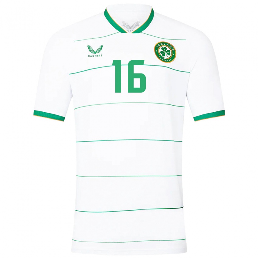 Criança Camisola Irlanda Fintan Doherty #16 Branco Alternativa 24-26 Camisa Brasil