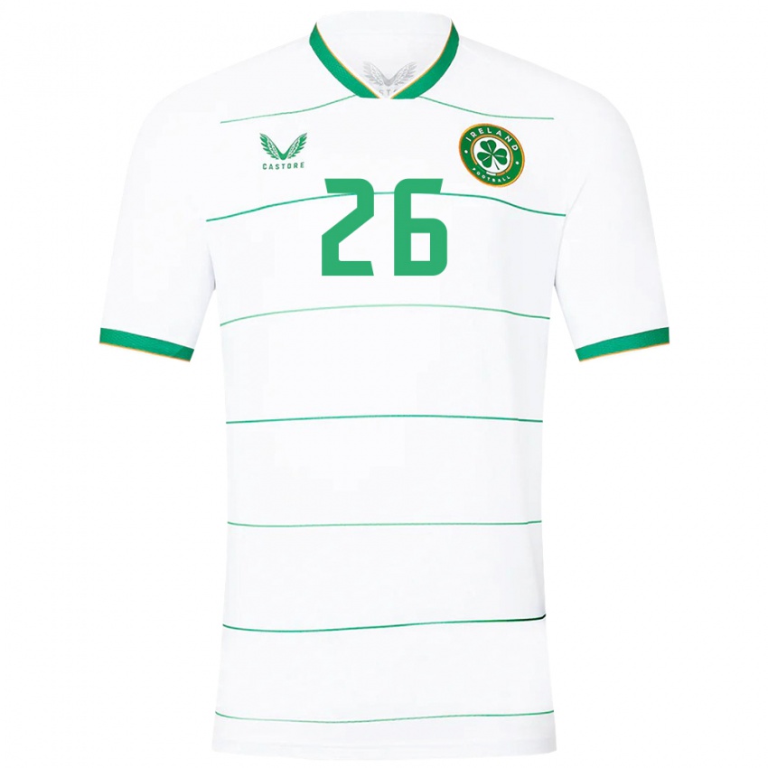 Criança Camisola Irlanda Tara O'hanlon #26 Branco Alternativa 24-26 Camisa Brasil