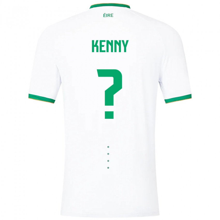 Criança Camisola Irlanda Johnny Kenny #0 Branco Alternativa 24-26 Camisa Brasil