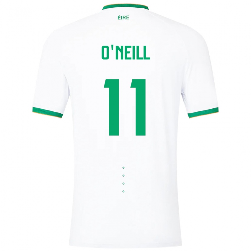 Criança Camisola Irlanda Ollie O'neill #11 Branco Alternativa 24-26 Camisa Brasil