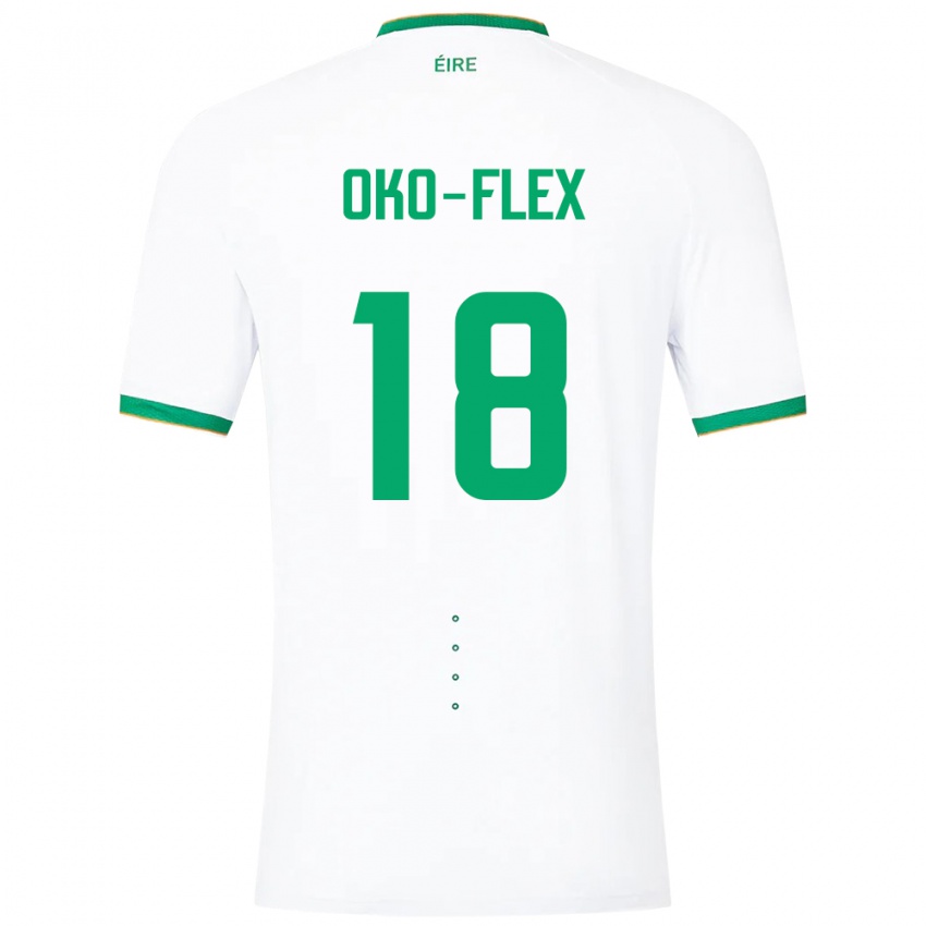 Criança Camisola Irlanda Armstrong Oko-Flex #18 Branco Alternativa 24-26 Camisa Brasil