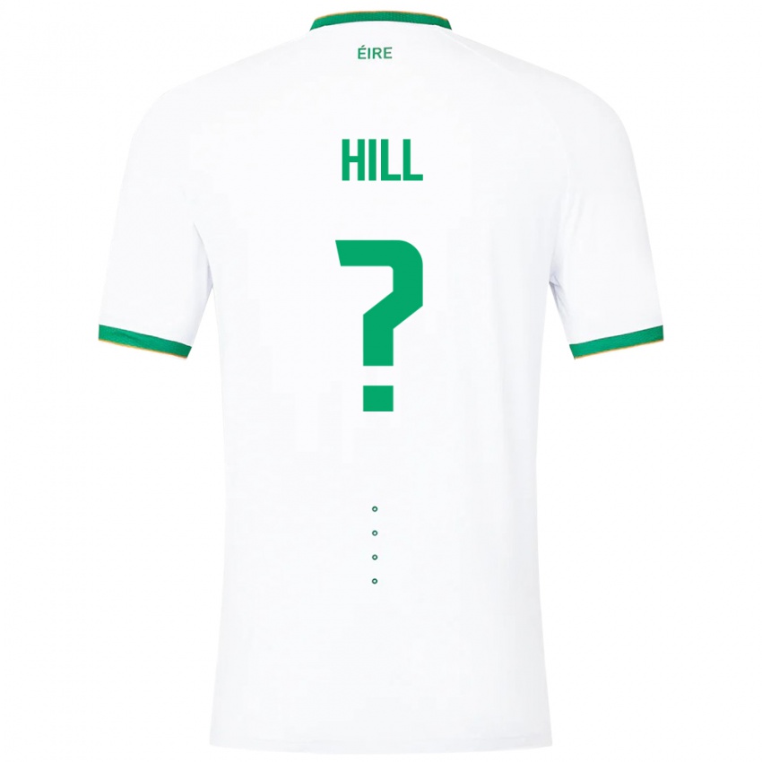 Criança Camisola Irlanda Tom Hill #0 Branco Alternativa 24-26 Camisa Brasil