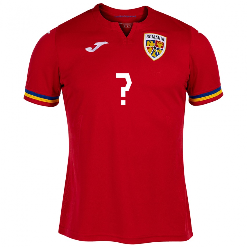 Criança Camisola Romênia Ștefan Ioniță #0 Vermelho Alternativa 24-26 Camisa Brasil