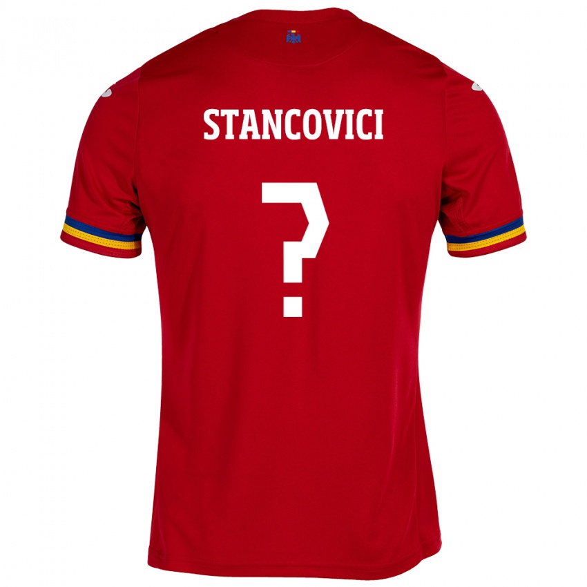 Criança Camisola Romênia Victor Stancovici #0 Vermelho Alternativa 24-26 Camisa Brasil