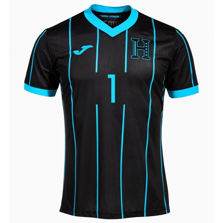 Criança Camisola Honduras Harold Fonseca #1 Preto Alternativa 24-26 Camisa Brasil