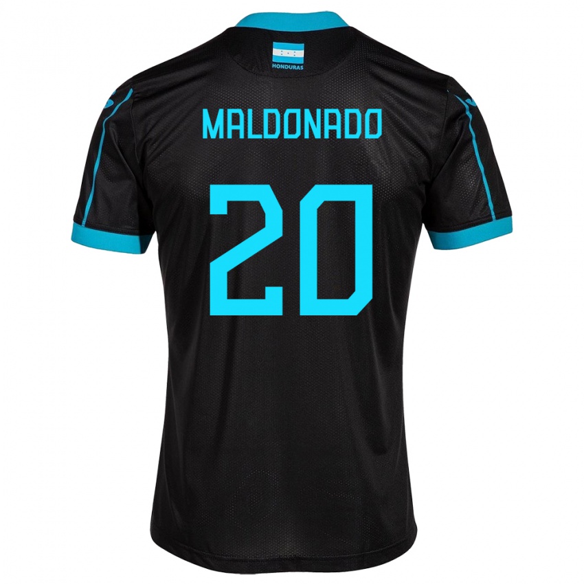 Criança Camisola Honduras Alessandro Maldonado #20 Preto Alternativa 24-26 Camisa Brasil