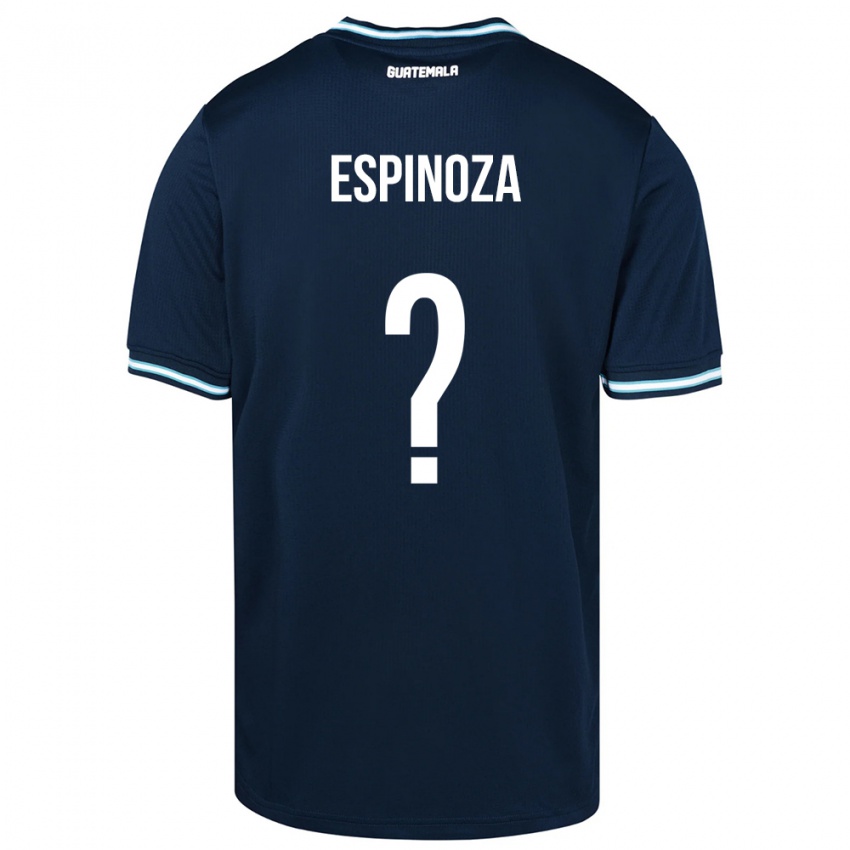 Criança Camisola Guatemala José Espinoza #0 Azul Alternativa 24-26 Camisa Brasil