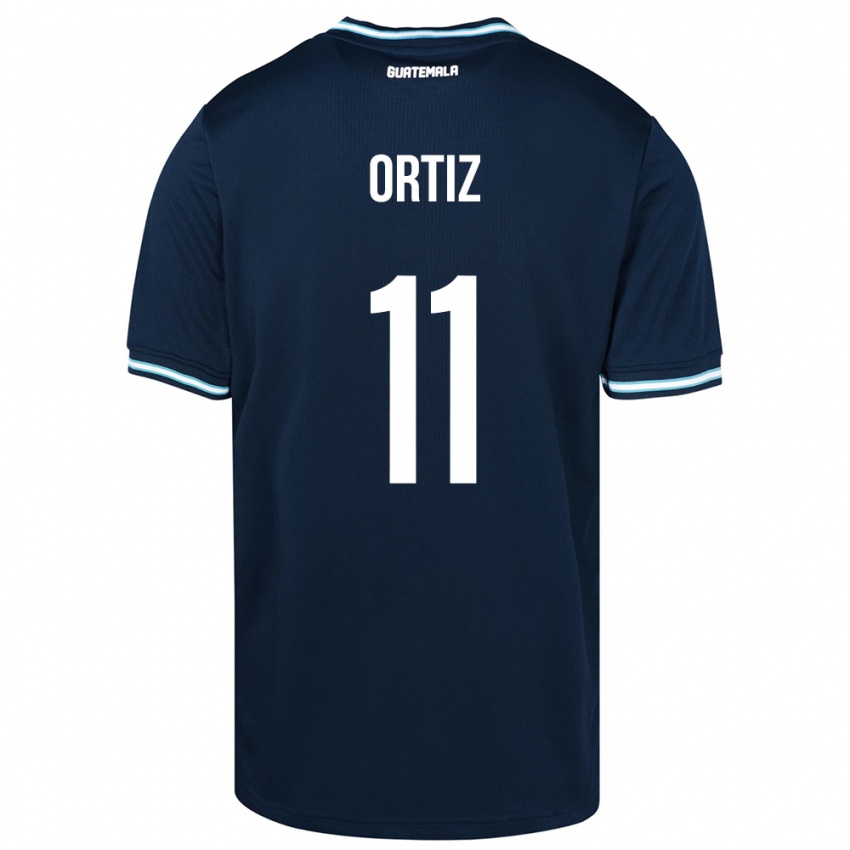 Criança Camisola Guatemala Andersson Ortiz #11 Azul Alternativa 24-26 Camisa Brasil