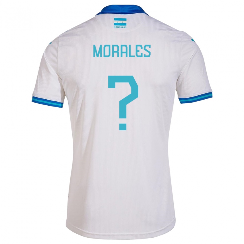 Homem Camisola Honduras Melida Morales #0 Branco Principal 24-26 Camisa Brasil