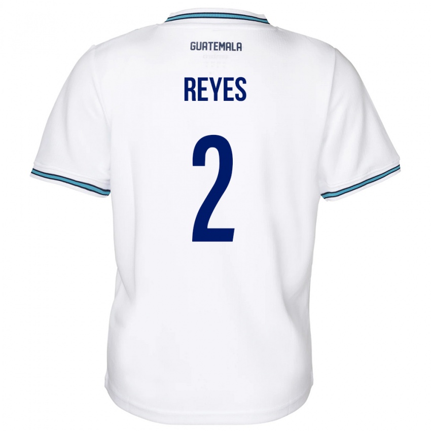 Homem Camisola Guatemala Samantha Reyes #2 Branco Principal 24-26 Camisa Brasil