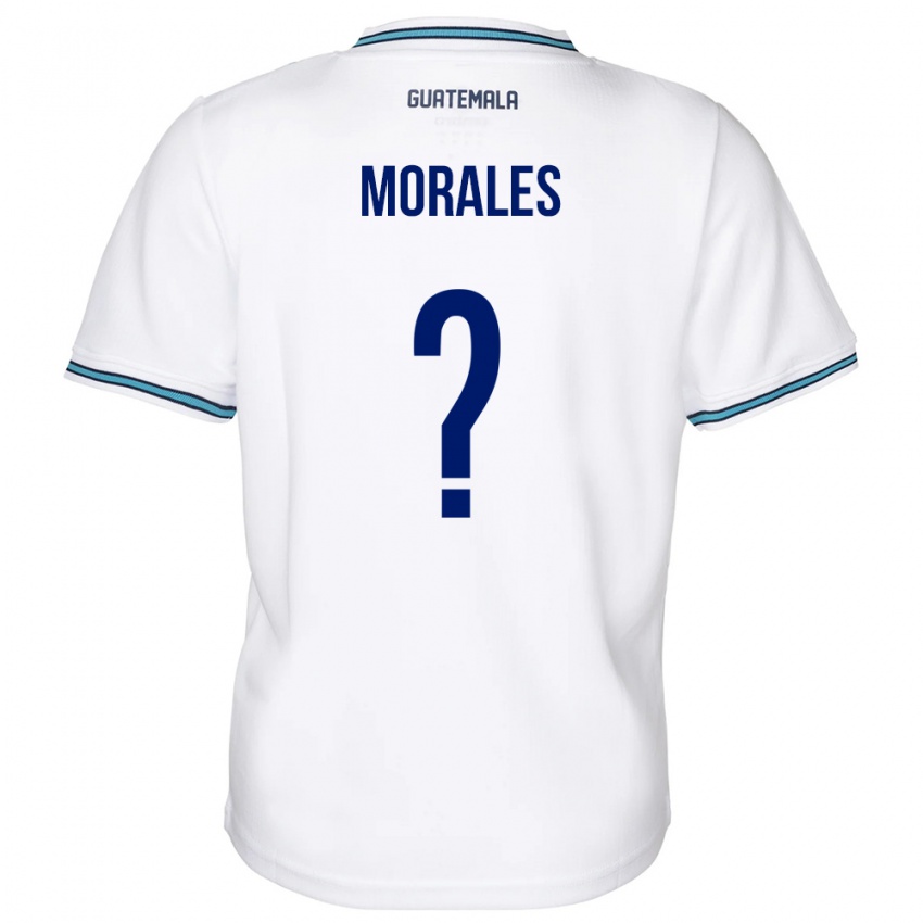 Homem Camisola Guatemala Karla Morales #0 Branco Principal 24-26 Camisa Brasil