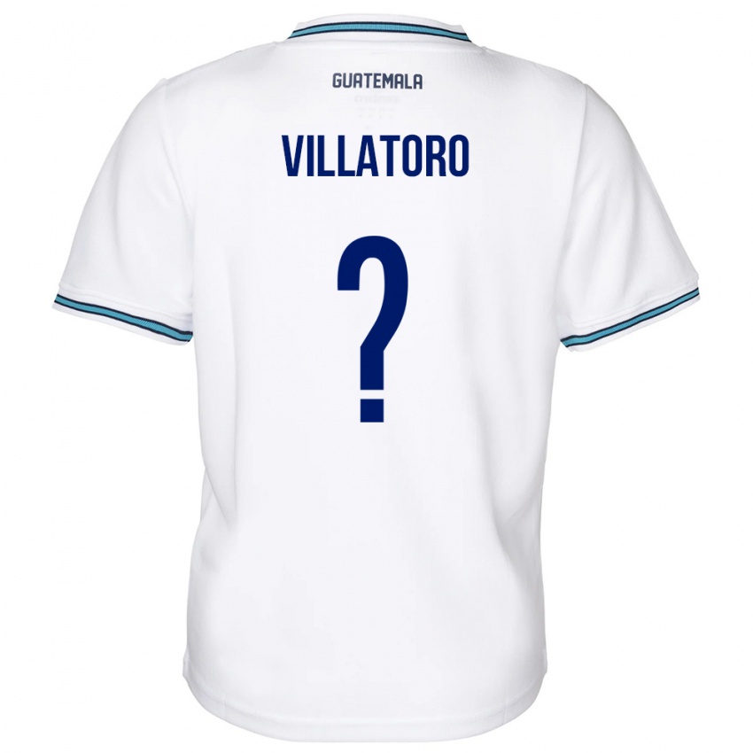 Homem Camisola Guatemala Grace Villatoro #0 Branco Principal 24-26 Camisa Brasil