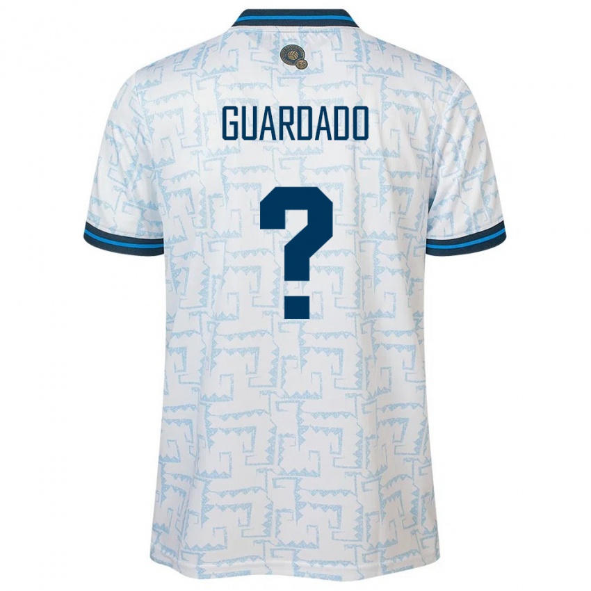 Homem Camisola El Salvador Christopher Guardado #0 Branco Alternativa 24-26 Camisa Brasil