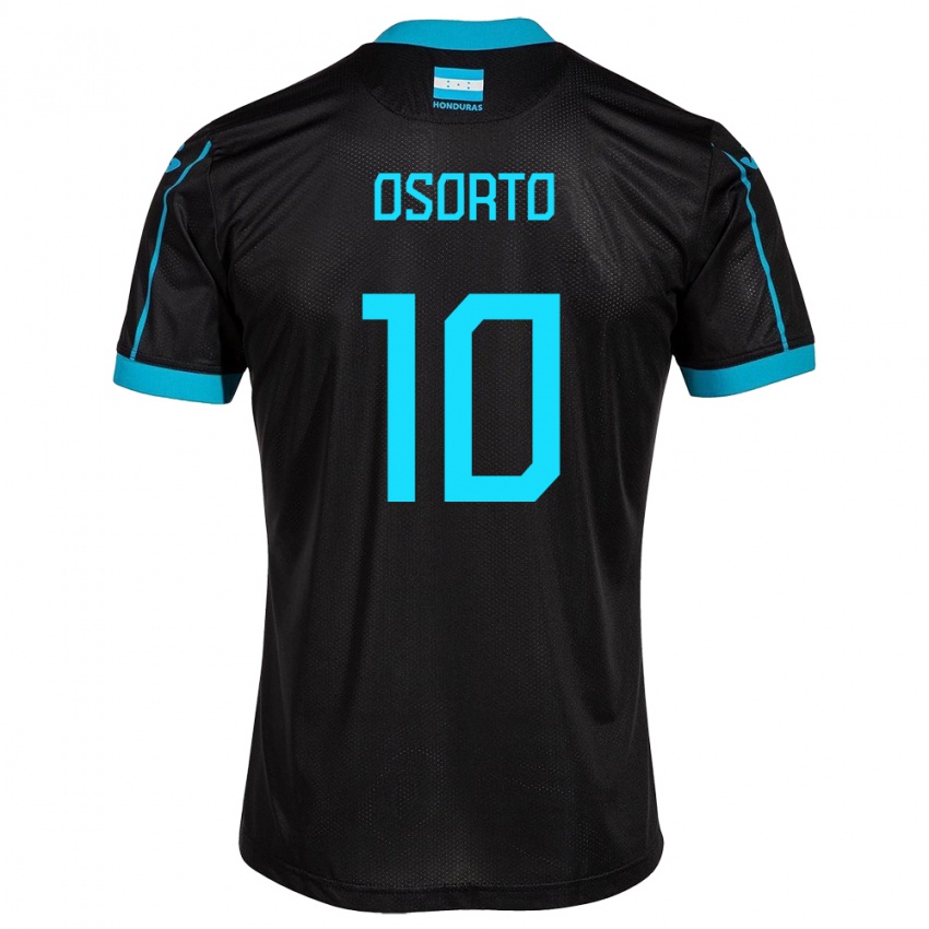 Homem Camisola Honduras Roberto Osorto #10 Preto Alternativa 24-26 Camisa Brasil