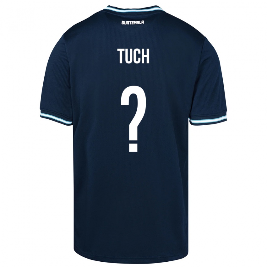 Homem Camisola Guatemala Lorenzo Tuch #0 Azul Alternativa 24-26 Camisa Brasil