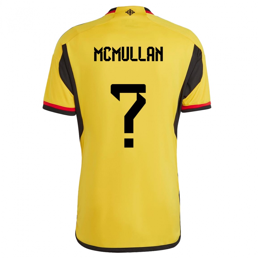 Homem Camisola Irlanda Do Norte Stephen Mcmullan #0 Branco Alternativa 24-26 Camisa Brasil