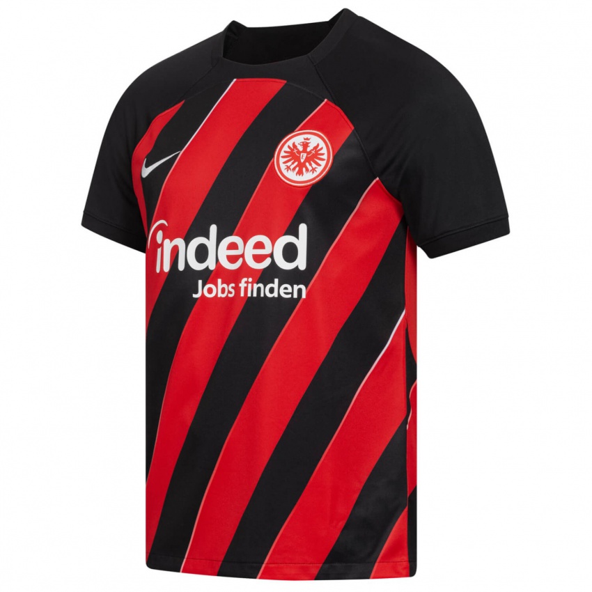 Criança Camisola Marko Mladenovic #10 Vermelho Preto Principal 2023/24 Camisa Brasil