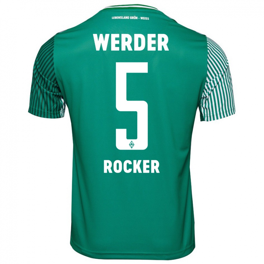 Criança Camisola Cimo Röcker #5 Verde Principal 2023/24 Camisa Brasil