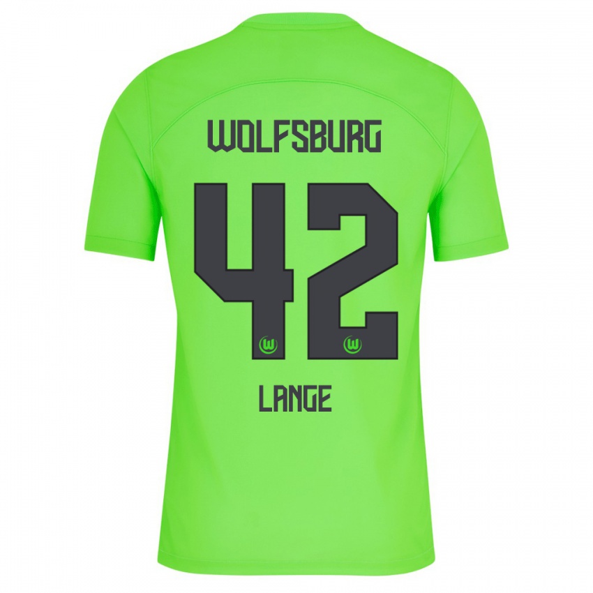 Criança Camisola Felix Lange #42 Verde Principal 2023/24 Camisa Brasil