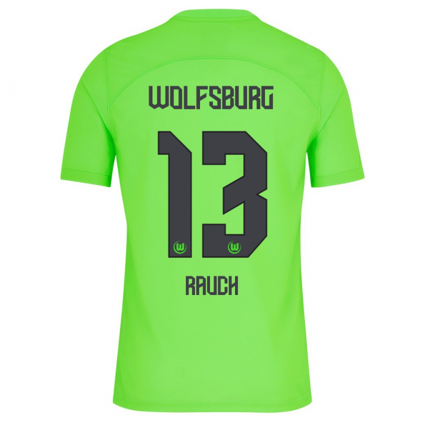 Criança Camisola Felicitas Rauch #13 Verde Principal 2023/24 Camisa Brasil