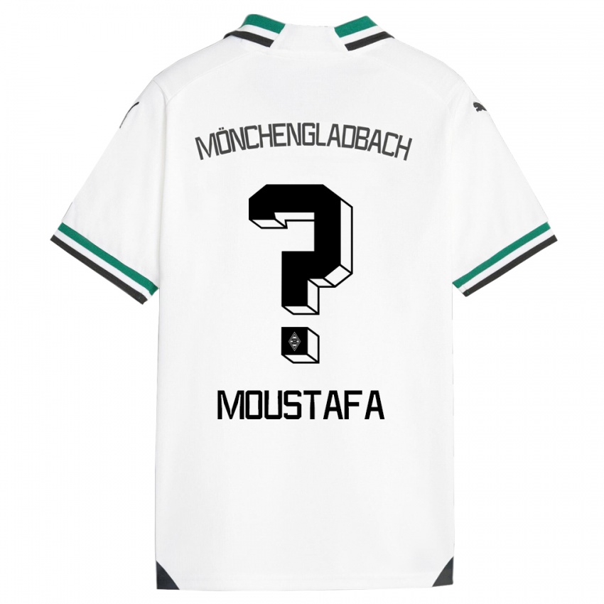 Criança Camisola Seif Ashraf Moustafa #0 Branco Verde Principal 2023/24 Camisa Brasil