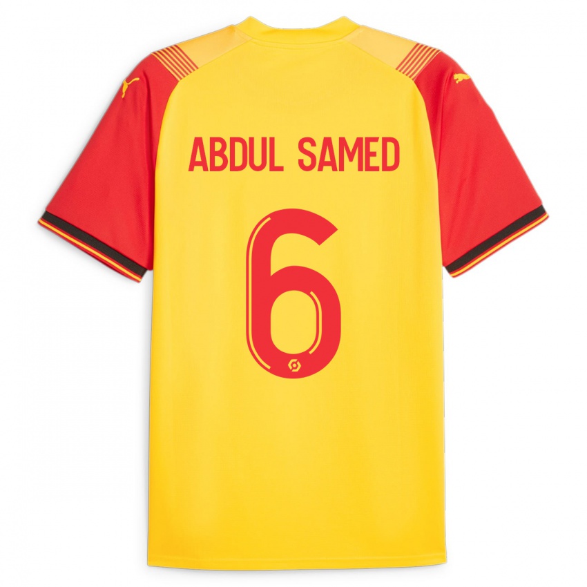 Criança Camisola Salis Abdul Samed #6 Amarelo Principal 2023/24 Camisa Brasil