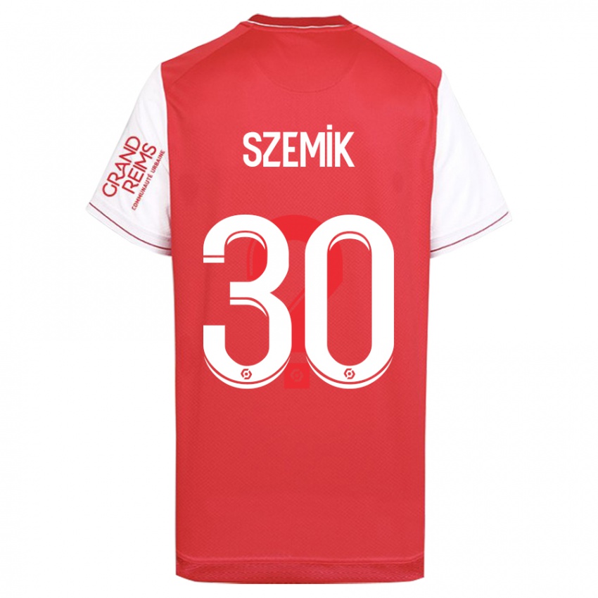 Criança Camisola Kinga Szemik #30 Vermelho Principal 2023/24 Camisa Brasil