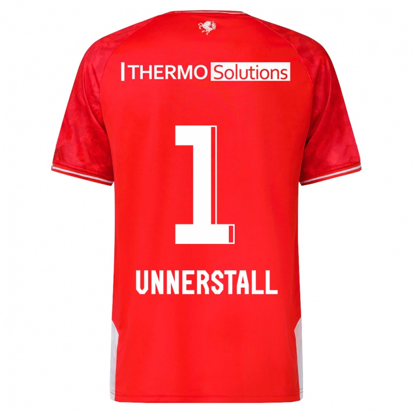 Criança Camisola Lars Unnerstall #1 Vermelho Principal 2023/24 Camisa Brasil
