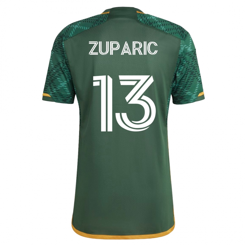 Criança Camisola Dario Zuparic #13 Verde Principal 2023/24 Camisa Brasil