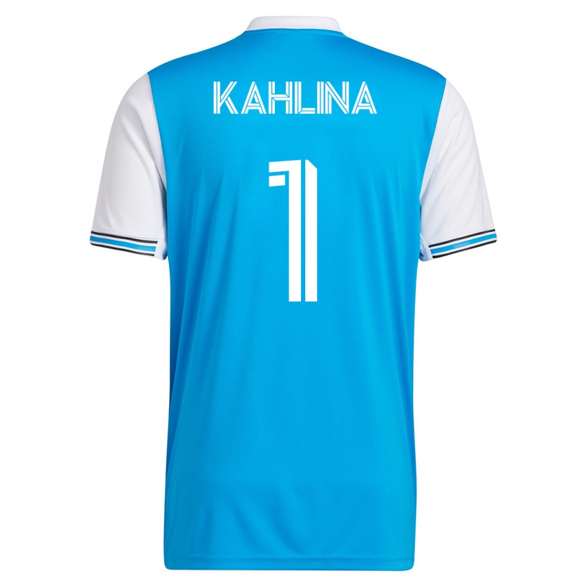 Criança Camisola Kristijan Kahlina #1 Azul Principal 2023/24 Camisa Brasil