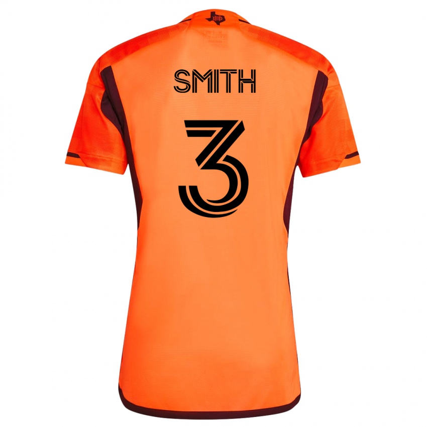 Criança Camisola Brad Smith #3 Laranja Principal 2023/24 Camisa Brasil