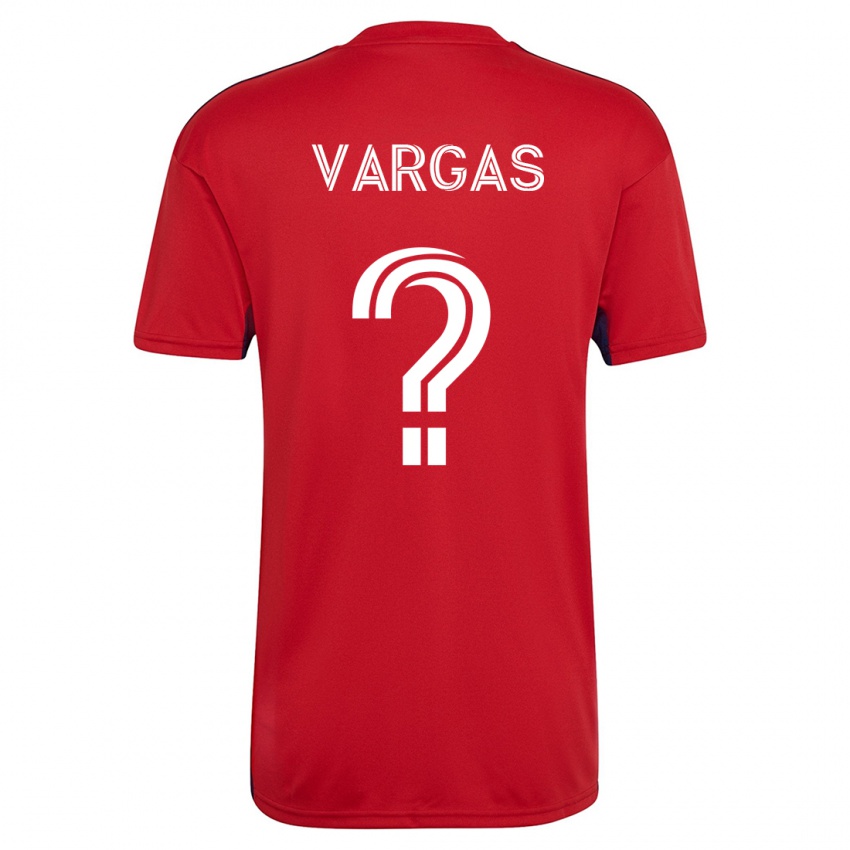 Criança Camisola Nayrobi Vargas #0 Vermelho Principal 2023/24 Camisa Brasil
