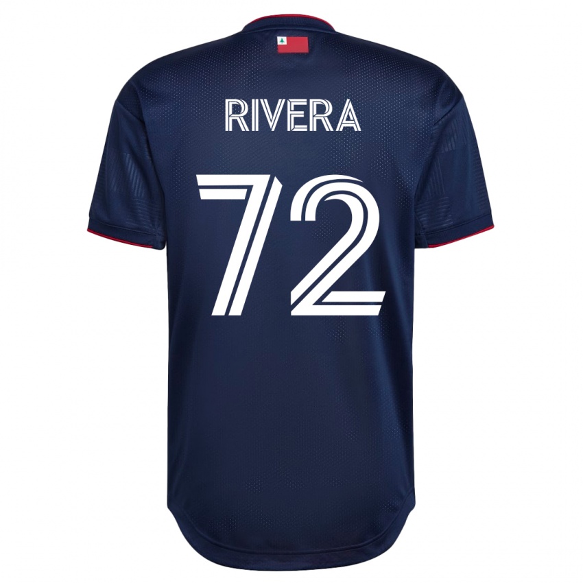 Criança Camisola Damián Rivera #72 Marinha Principal 2023/24 Camisa Brasil