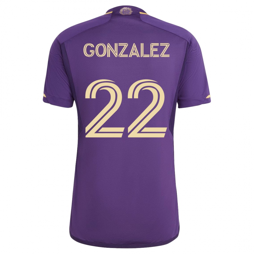 Criança Camisola Gastón González #22 Tolet Principal 2023/24 Camisa Brasil