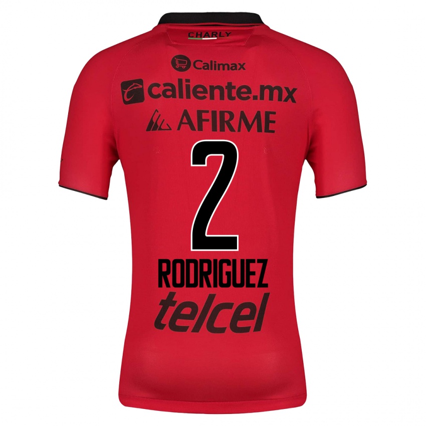 Criança Camisola Antonio Rodríguez #2 Vermelho Principal 2023/24 Camisa Brasil