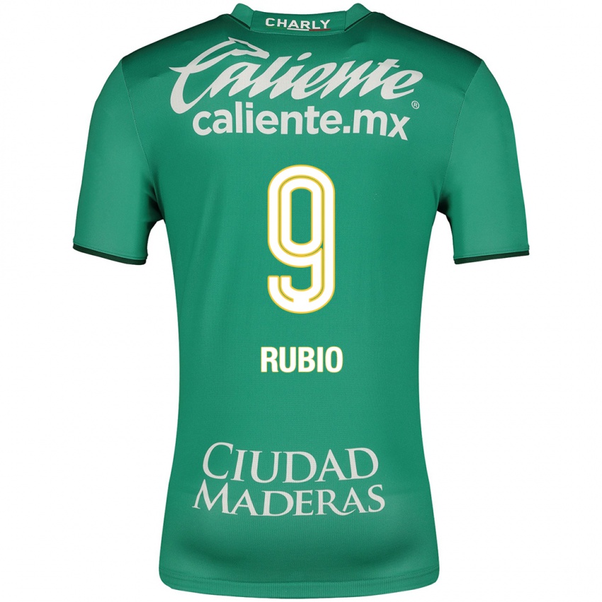 Criança Camisola Brian Rubio #9 Verde Principal 2023/24 Camisa Brasil