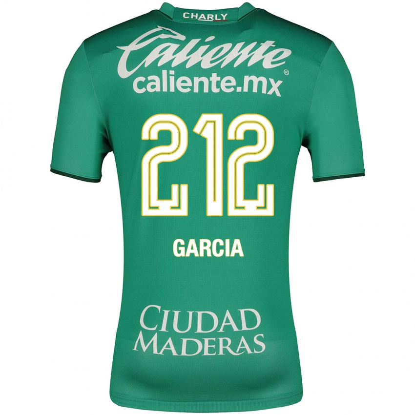 Criança Camisola Óscar García #212 Verde Principal 2023/24 Camisa Brasil