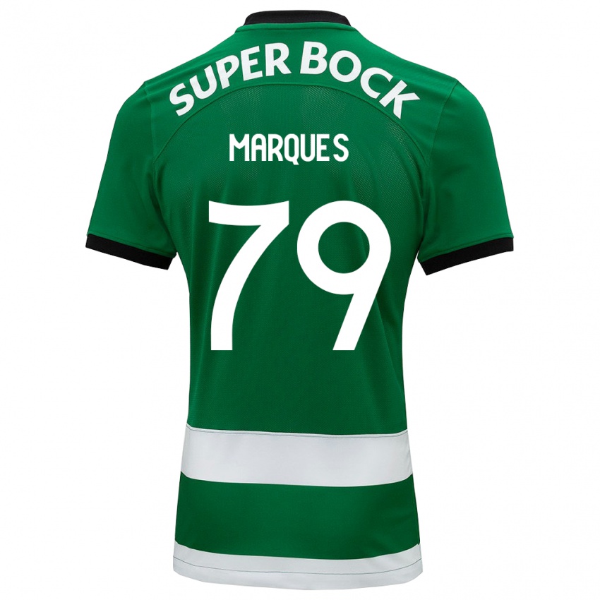 Criança Camisola Rodrigo Marquês #79 Verde Principal 2023/24 Camisa Brasil
