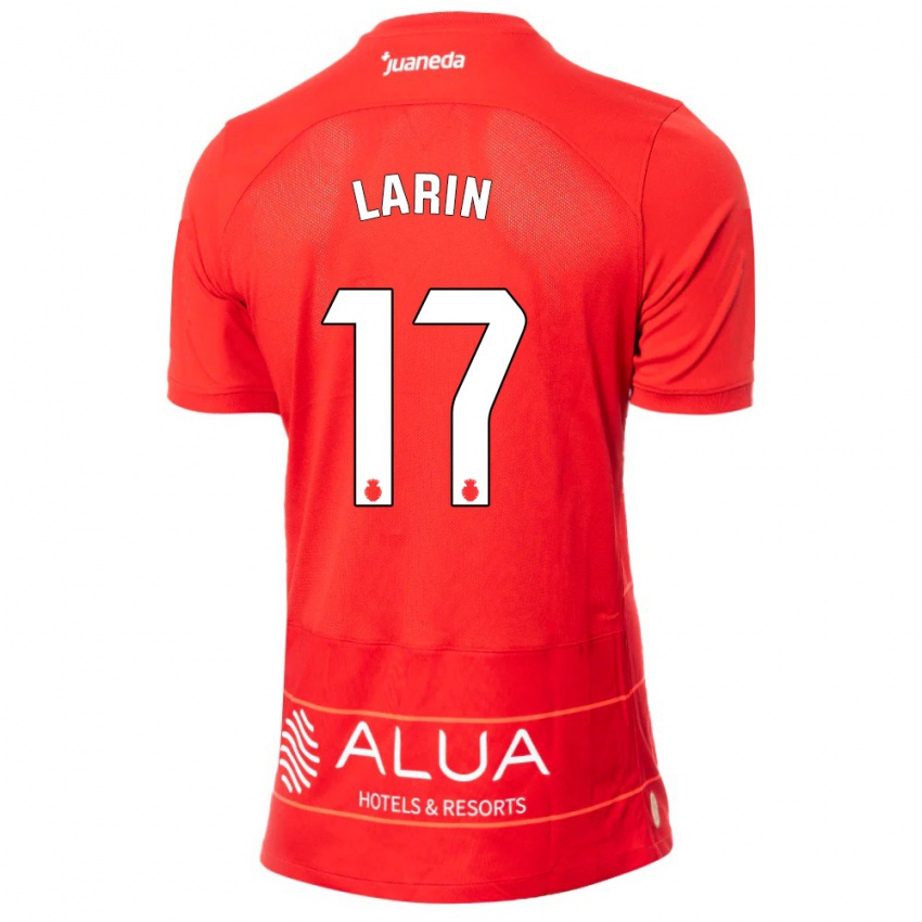 Criança Camisola Cyle Larin #17 Vermelho Principal 2023/24 Camisa Brasil