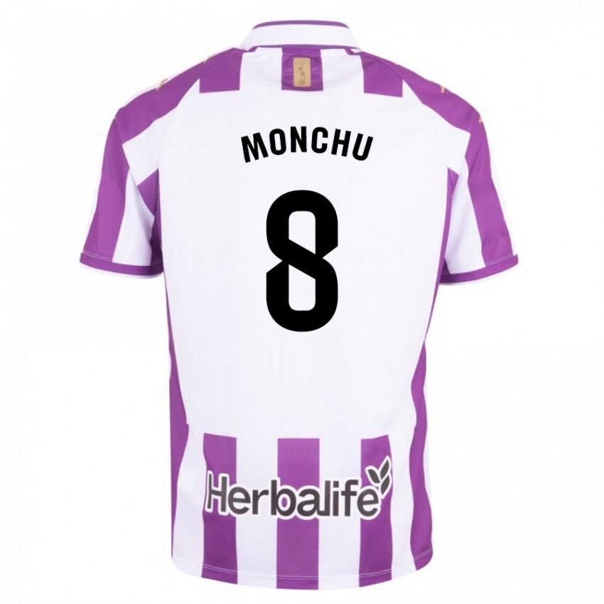 Criança Camisola Monchu #8 Roxo Principal 2023/24 Camisa Brasil