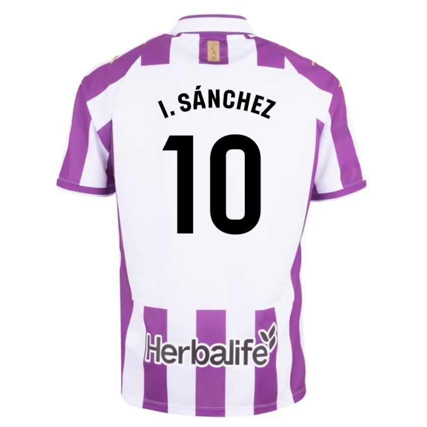 Criança Camisola Iván Sánchez #10 Roxo Principal 2023/24 Camisa Brasil