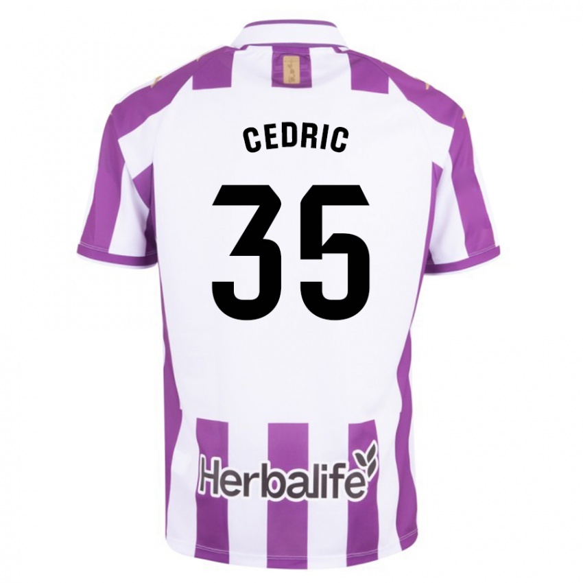 Criança Camisola Iván Cédric #35 Roxo Principal 2023/24 Camisa Brasil