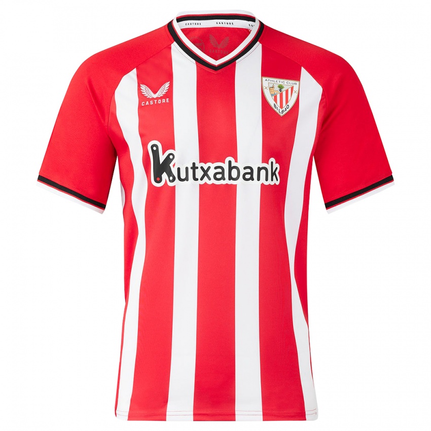 Criança Camisola Iker Muniain #10 Vermelho Principal 2023/24 Camisa Brasil