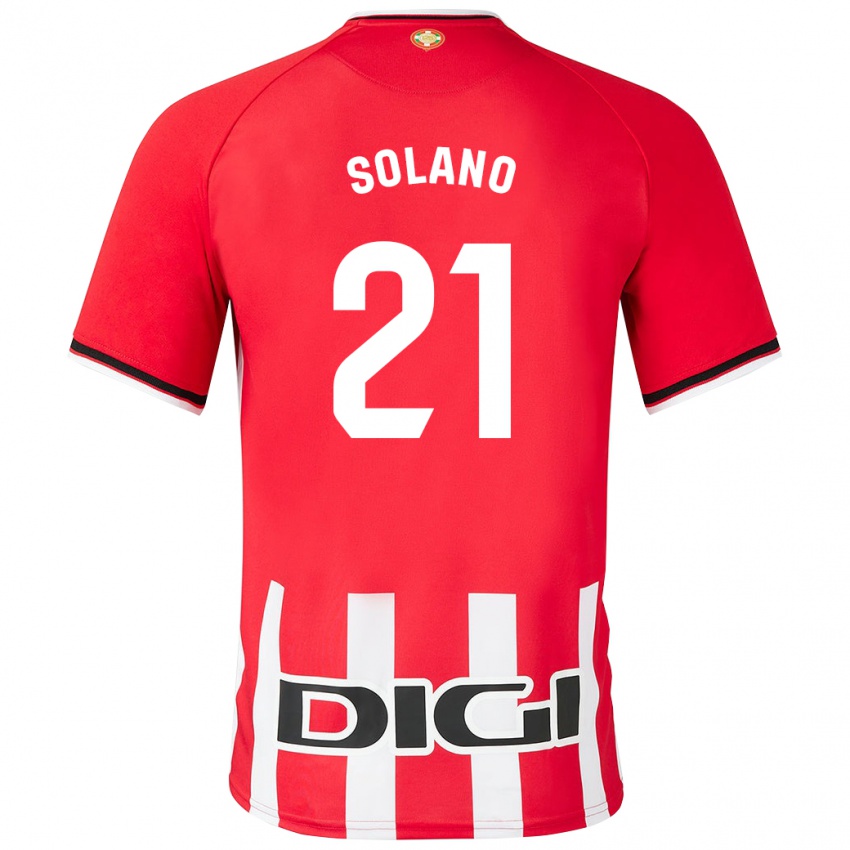 Criança Camisola Bibiane Schulze-Solano #21 Vermelho Principal 2023/24 Camisa Brasil