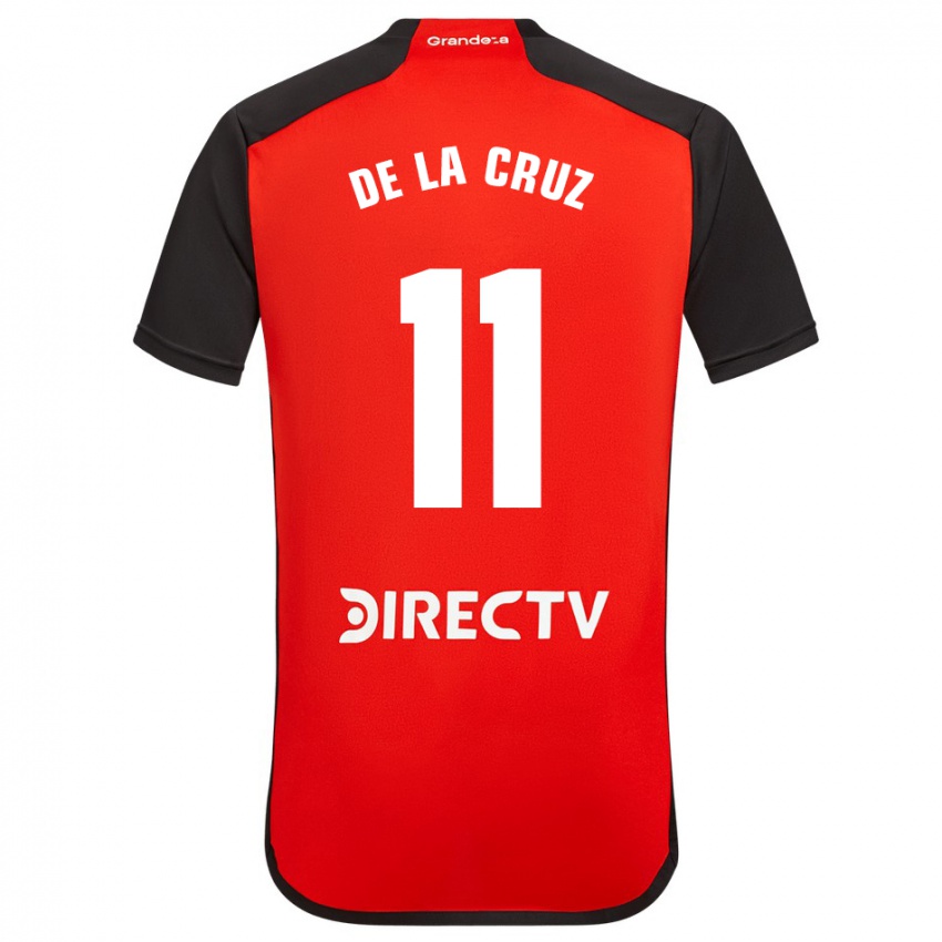 Criança Camisola Nicolas De La Cruz #11 Vermelho Alternativa 2023/24 Camisa Brasil